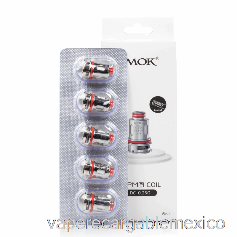 Vape Recargable Smok Rpm 2 Bobinas De Repuesto 0.25ohm Rpm 2 Bobinas Dc